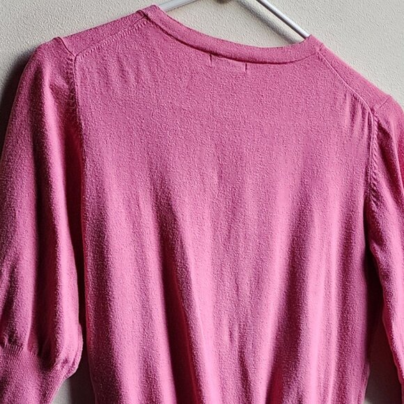 Merona Pink Feminine Button Down Cardigan Size Small - Picture 11 of 14
